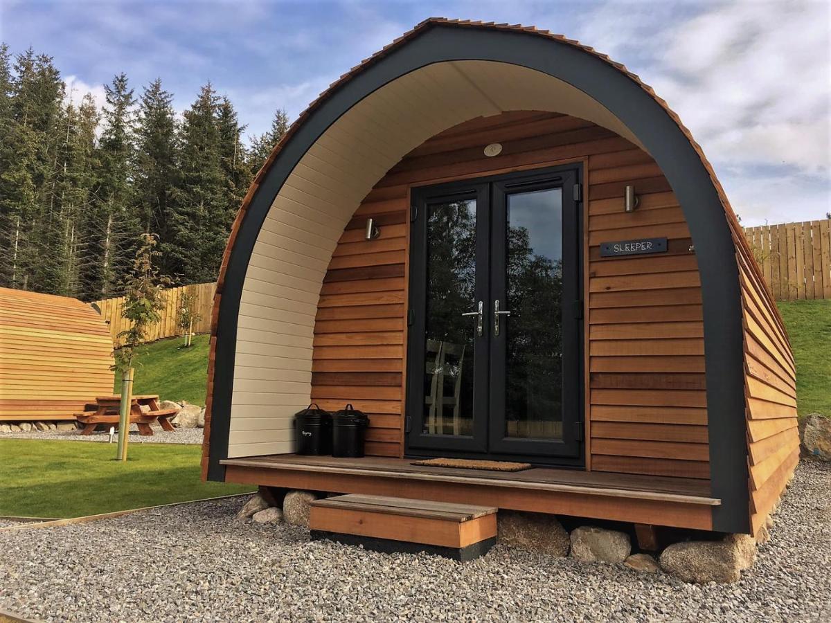 מלון אינברנס Tomatin Glamping Pods מראה חיצוני תמונה